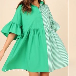 DIDI FRILL MINI DRESS